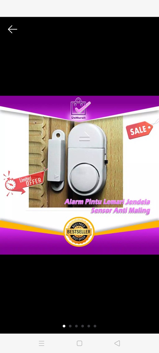 Alarm Pintu 188 / Alarm Sensor Magnet Pintu Jendela