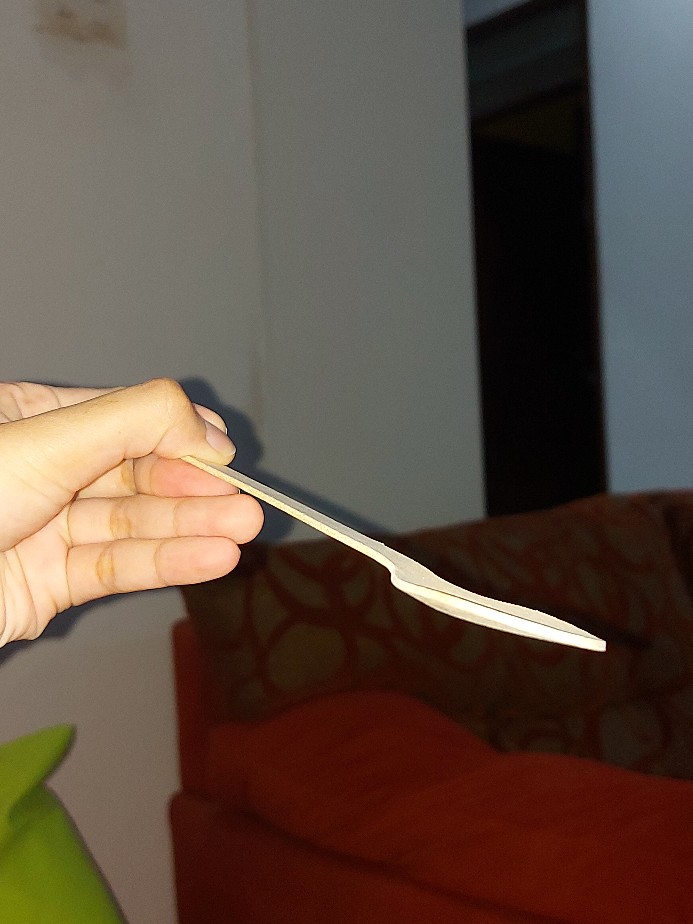 Garudabali Unbleached Tissue Napkin Paper Towel Tisu Coklat Sendok Garpu Pisau Kayu Ramah Lingkungan