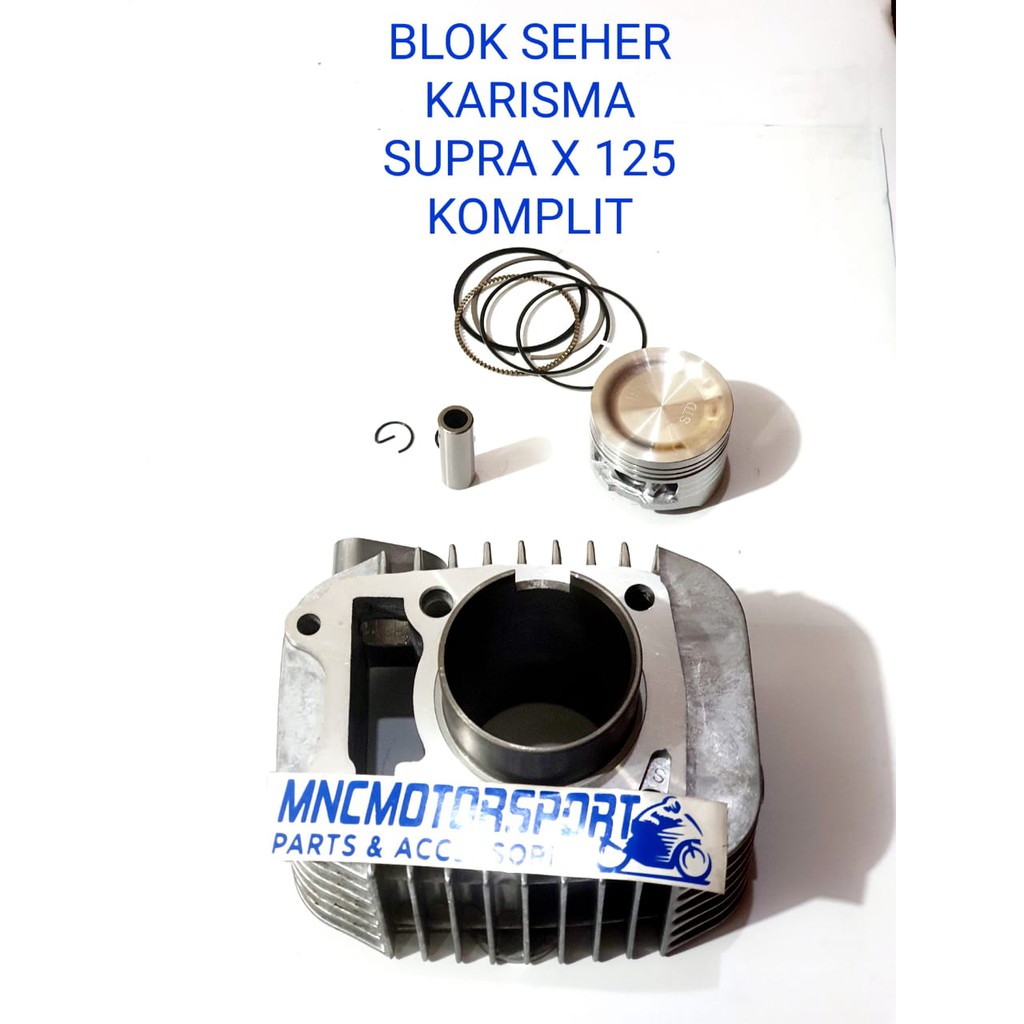 BLOCK BLOK SEHER KARISMA SUPRA X 125 KOMPLIT