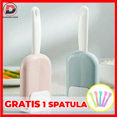 Centong Sendok Nasi Ajaib Unik Otomatis Buka Tutup Tempat Entong Centong Nasi Sendok Nasi Entong Nas