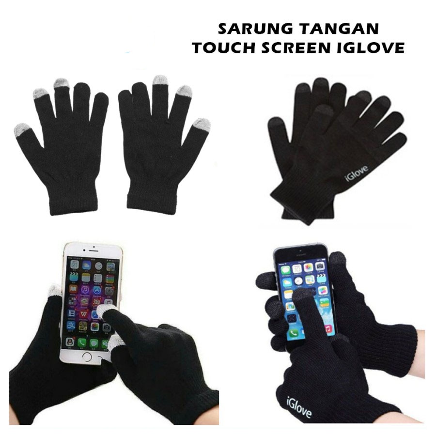 iGlove Sarung Tangan i-Glove touch screen gloves motor gojek hp Tablet touchscreen smartphone ios iGlove Sarung Tangan Motor Hp Gloves Touch Screen Layar Sentuh Tablet TouchScreen Sepeda Sarungan