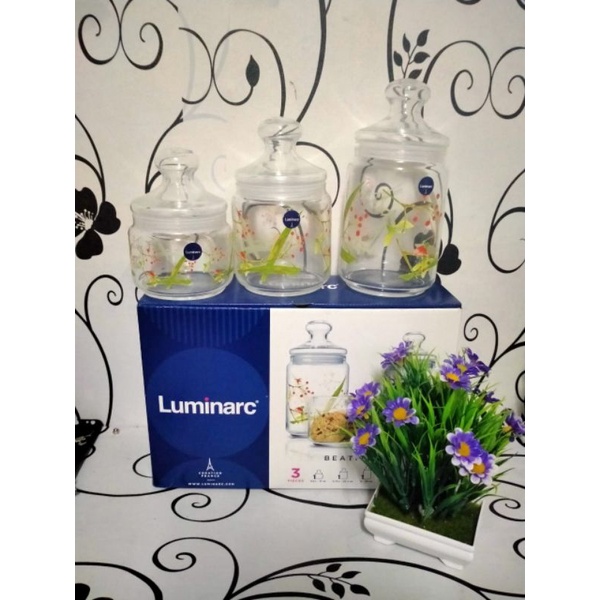 Toples kaca set Luminarc isi 3 pcs