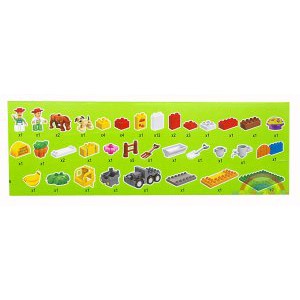 Lego Duplo Anak anak JDLT 5206 Fun Farm Ranch Building Blocks 61pcs Brixboy