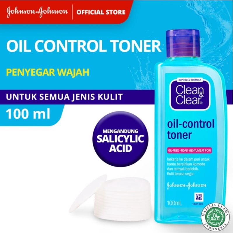 CLEAN &amp; CLEAR Oil-Control Toner 100ml