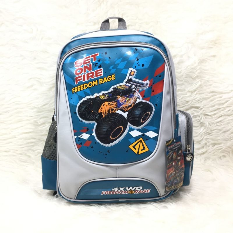 Tas ransel sekolah alto anak SD laki laki ransel karakter mobil anak anak