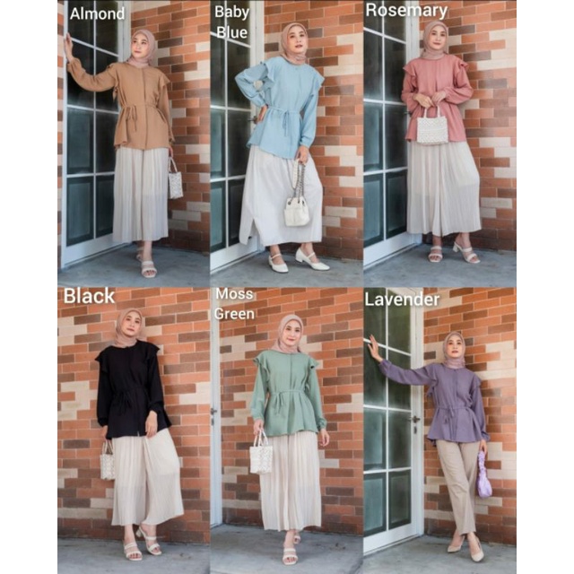 Moza Blouse by Kamila Wardrobe [RESELLER RESMI]