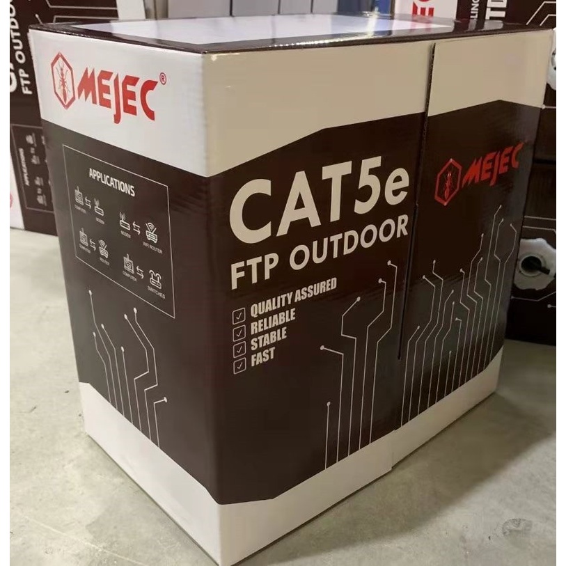 KABEL LAN FTP CAT 5e MEJEC OUTDOOR / MEJEC CAT5e FTP OUTDOOR 305M RESMi