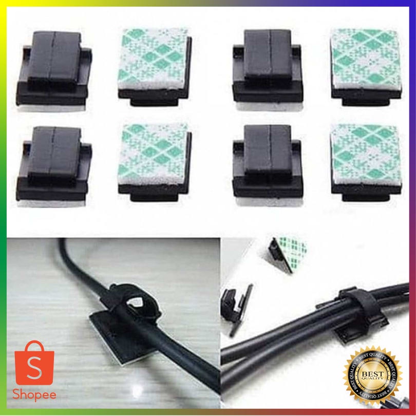 

Hot Sale! Klip Perapih Pengikat Kabel Holder Organizer Penjepit Kabel Mobil Car GBU1276 Terlaris