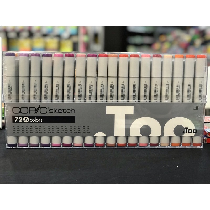 

Copic Sketch 72 A Colors