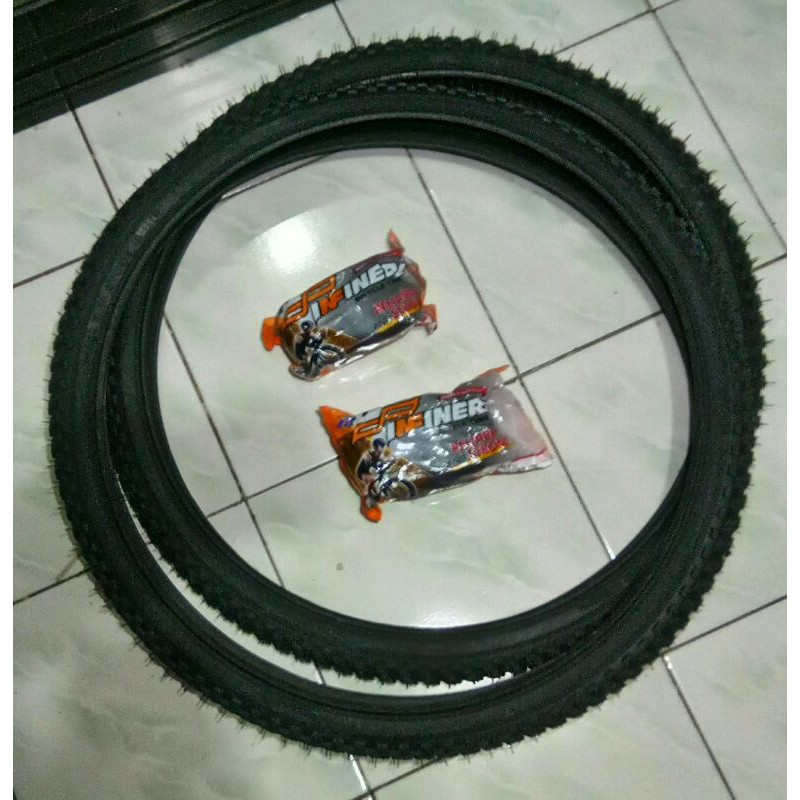 Ban luar-dalam (fullset) Lucky stone 26x2.125