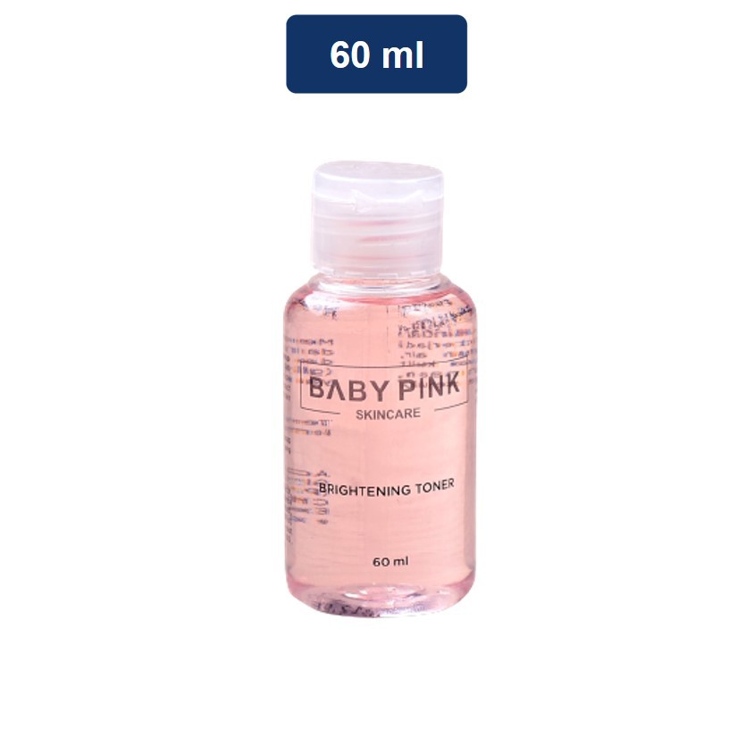 Baby Pink Skincare Brightening Toner 60 ml