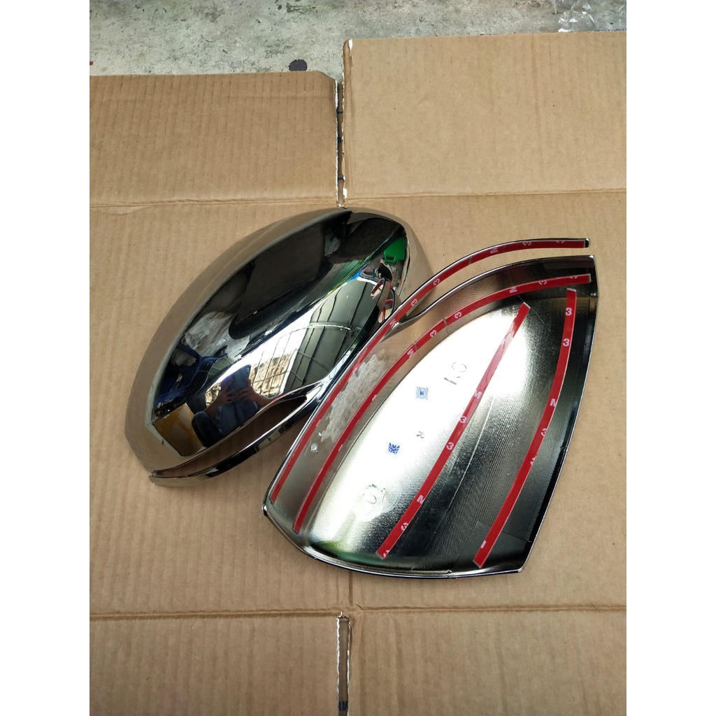 Cover Tutup Spion Chrome A.N Ertiga 2018 Suzuki Tanpa Lampu ORIGINAL