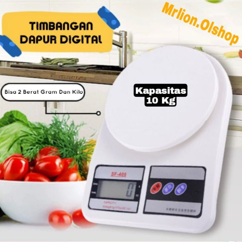 Timbangan Dapur Digital Kue Bumbu SF400/B05⭐ Mrlion ⭐