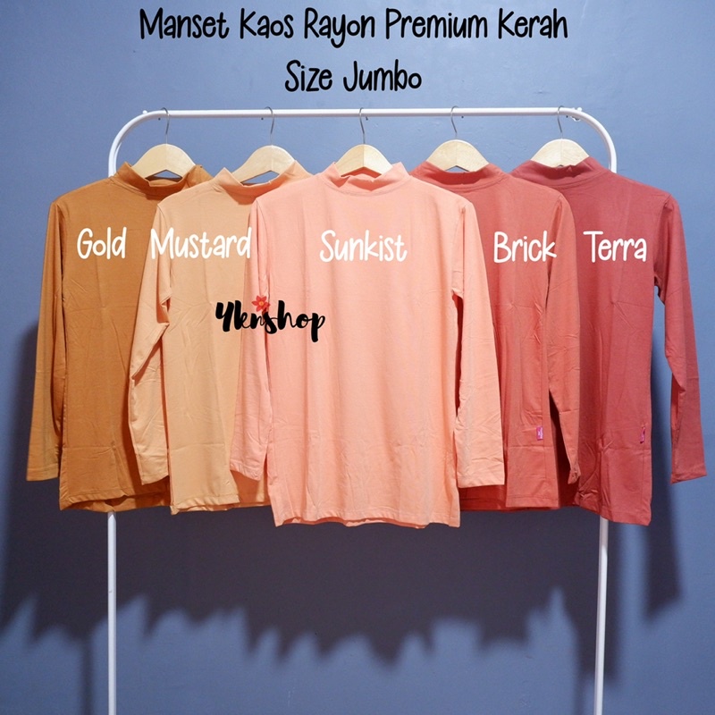 MANSET KERAH PREMIUM SIZE JUMBO/XXL