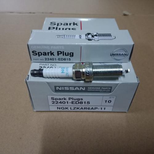 BUSI DOUBLE IRIDIUM SPARK PLUGS UNTUK MOBIL NISSAN Grand Livina Evalia March Latio DENSO NISSAN