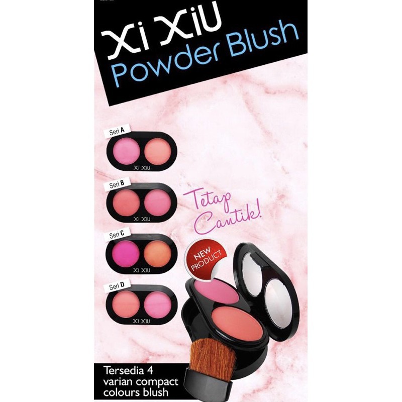 XI XIU Powder Blush On Duo