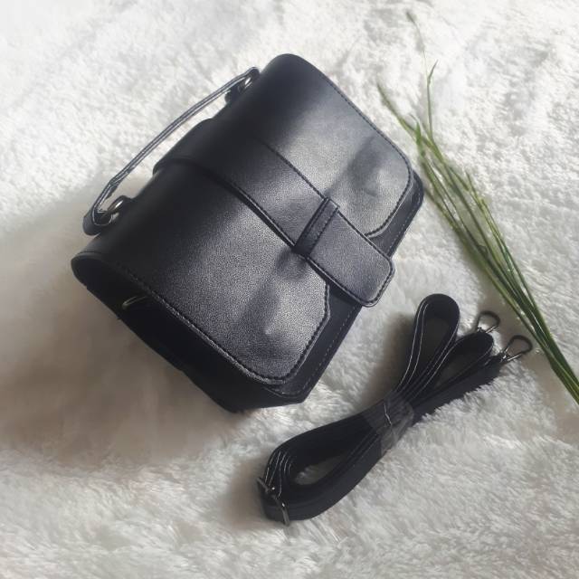 SLING H HITAM | TAS SELEMPANG WANITA | TAS WANITA TAS CEWE