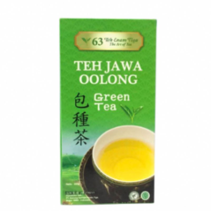 

Teh 63 Enam Tiga Jawa Oolong Green Tea 200 gram