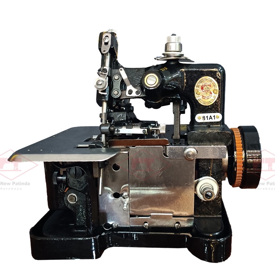[KOMPLIT SET] Mesin Jahit Obras 3 Benang Singer 81A1