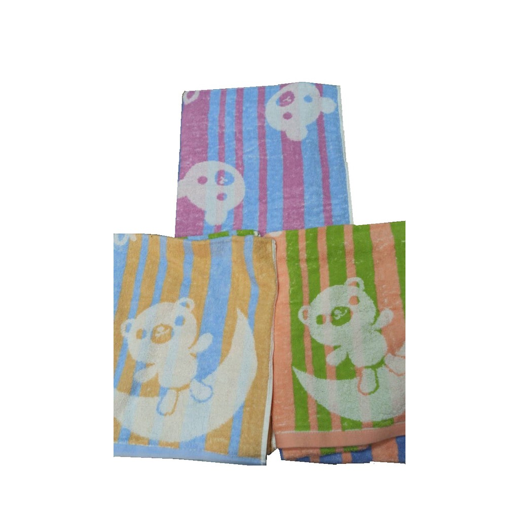 Handuk Mandi Anak Handuk bayi Motif Kangguru Kelinci Beruang 60x120 Kualitas Bagus Dixon katun