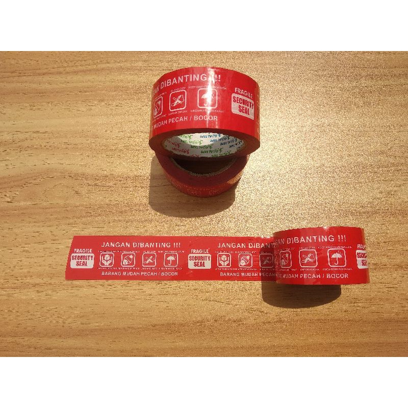 

Lakban Fragile 48 MM x 100 Yard | Lakban Packing