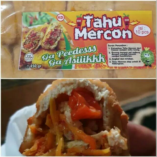 

Tahu mercon