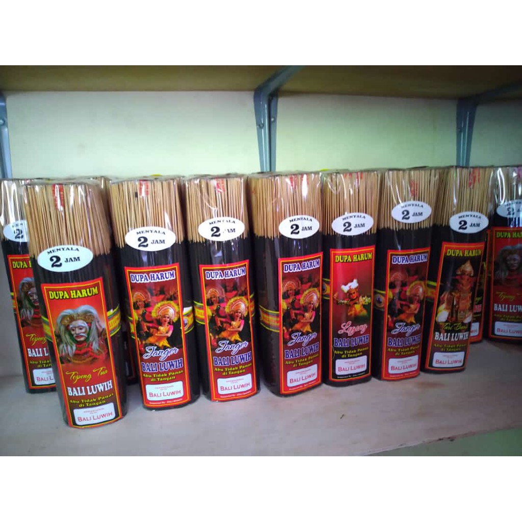 Dupa Harum Bali Luwih Aroma Legong, Topeng, Tari Baris, Teruna Jaya, Janger 32 cm 2 Jam