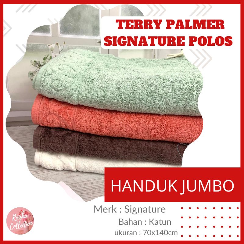 RC Terry palmer Signature Handuk mandi Dewasa70x140cm