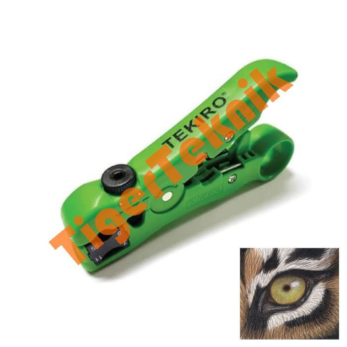 

TEKIRO Pisau Cutter Potong Kabel 2 Blade Cable Stripper