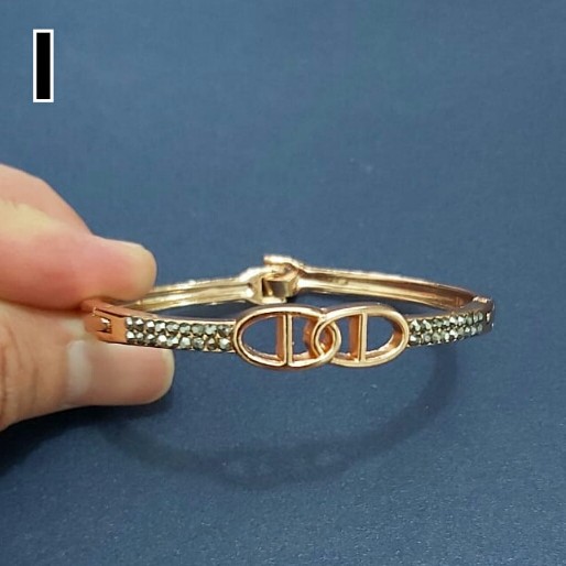 Gelang wanita korea kekinian rhodium 01