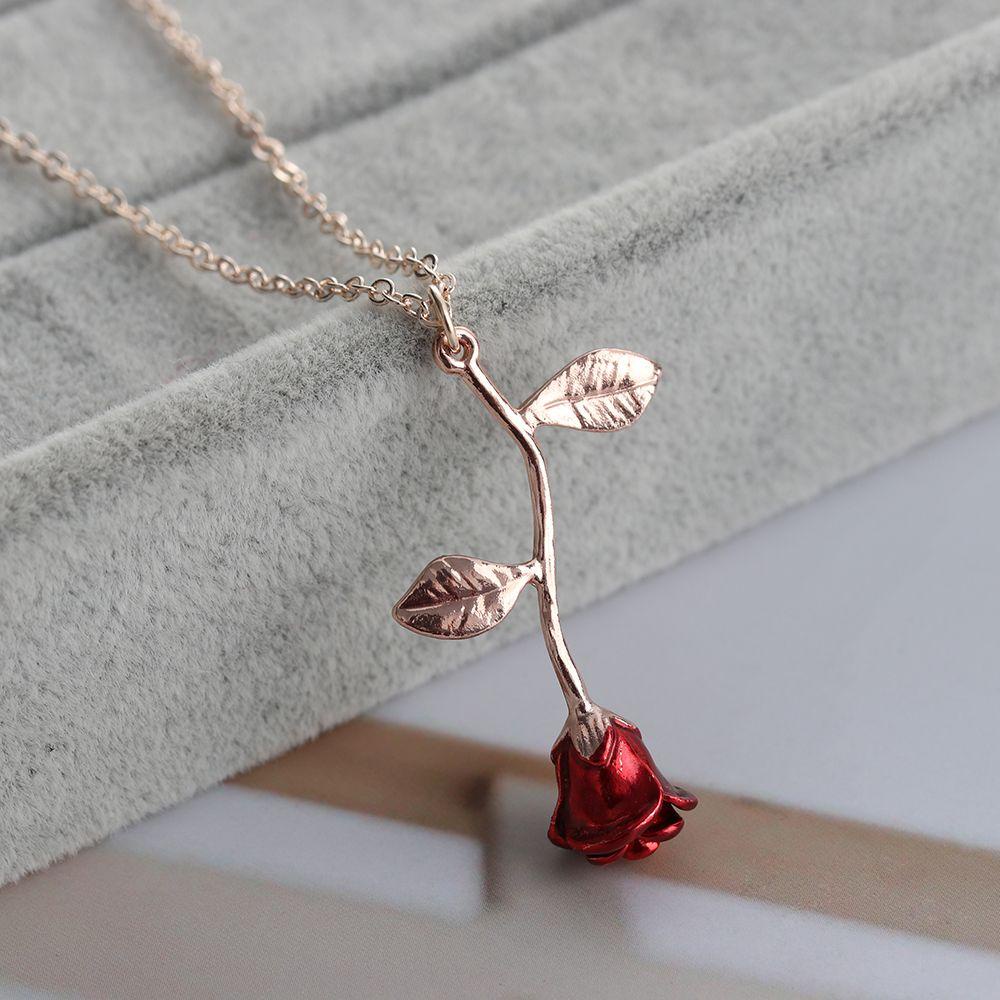 Lily Kalung Wanita Charm Handmade Hadiah Valentine