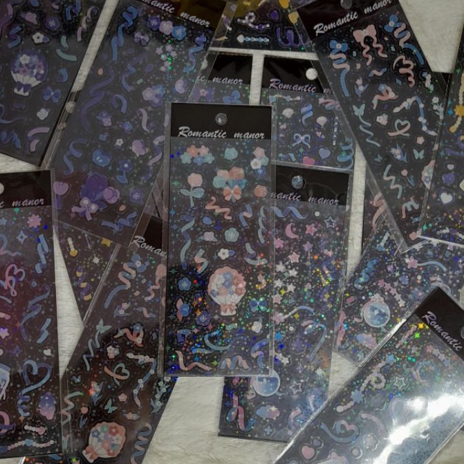 

LIMIT STOCK(4)!! deco stickers journal top loaders