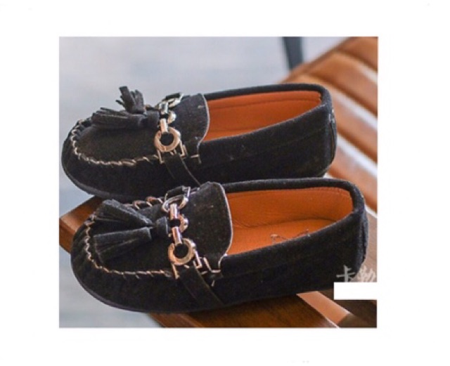 Sepatu Anak Loafers Tassel Suede anak