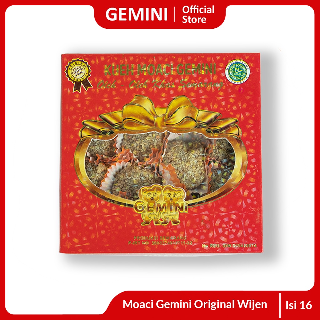 

Gemini -Moaci Gemini Original Wijen Isi 16
