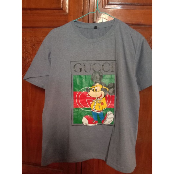 preloved kaos Micky gucci