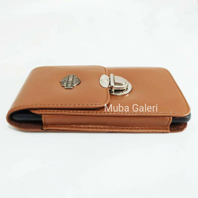 DOMPET HP PRIA 1 SLOT  SINTETIS UKURAN 6,3 INCI