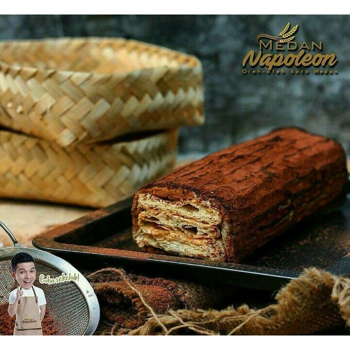 

Bolu Napoleon Medan Rasa Tiramisu