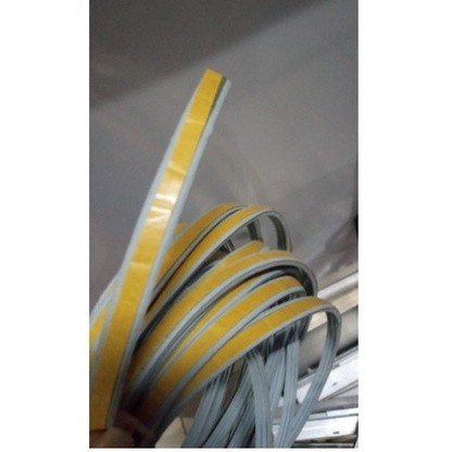 Peredam Double Tape DoorSeal Pintu Penutup Celah Lis Karet Kedap Suara winston surabaya