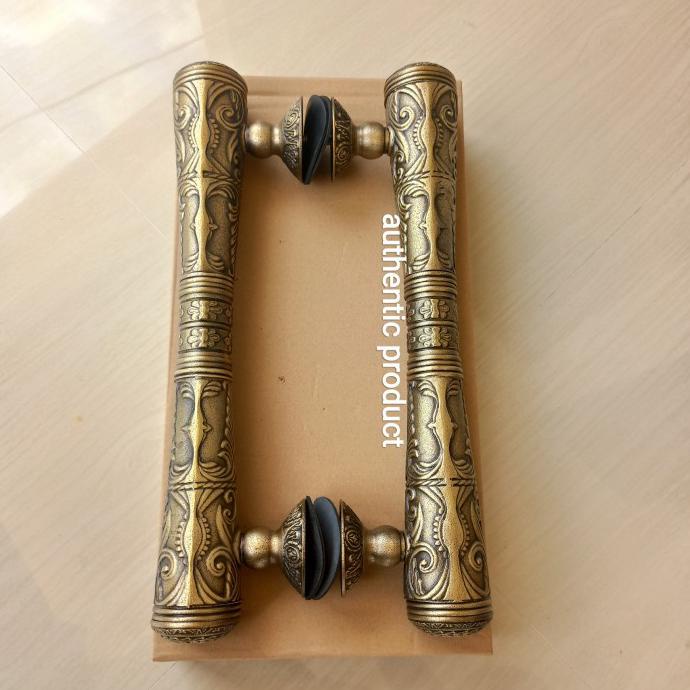 GAGANG PINTU HANDLE PINTU KUNINGAN 44CM PENDOPO GADA