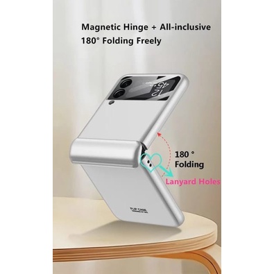 CASE SAMSUNG GALAXY Z FLIP 4 5G FLIP 3 MAGNETIC HINGE PROTECTION