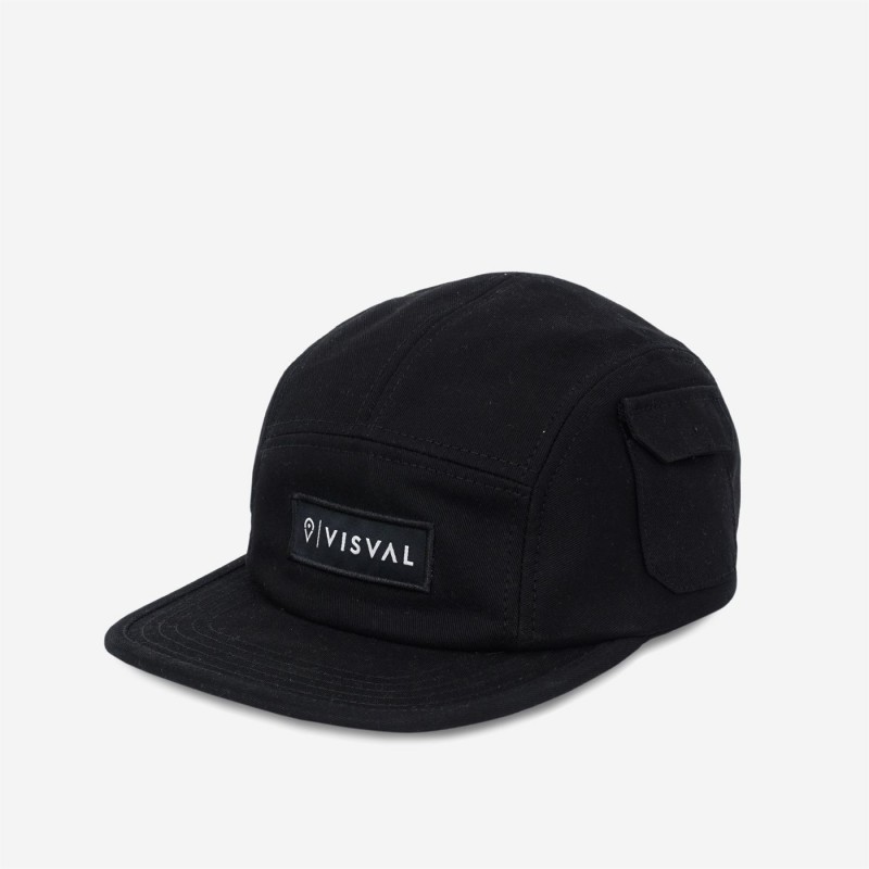 Visval Cap Flashpack Black Series - Topi Visval Original 5 Panel