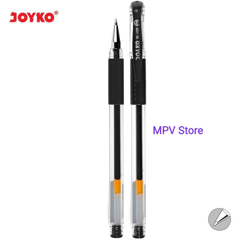 Pulpen Joyko JK-100 l Pulpen Gel Bullet Tip And Needle Tip