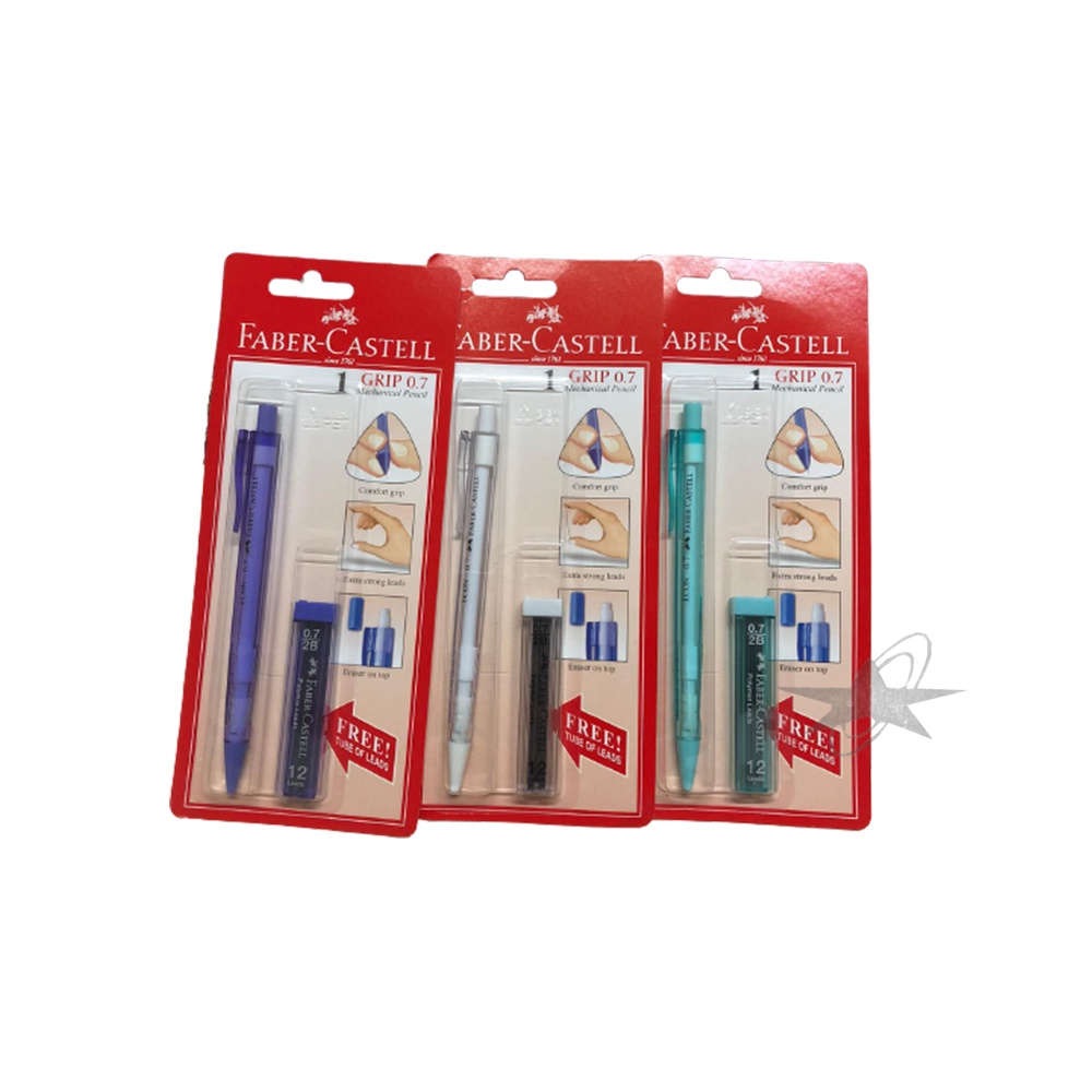 

Faber Castell Pensil Mekanikal/ Mechanical Pencil Grip 0.7