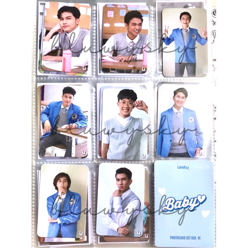 Official Photocard PC UN1TY Baby (Homeroom Fullset)