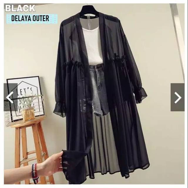 DELAYA LONG OUTER /CARDY/LONG CARDY/ OUTHER CERUTY HQ / JUMBO