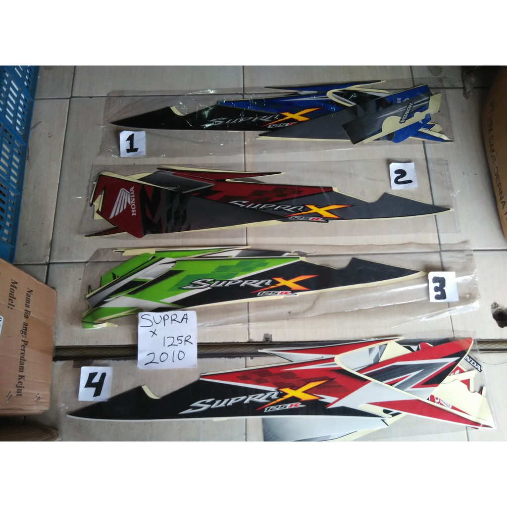 Striping Supra X 125R 2010