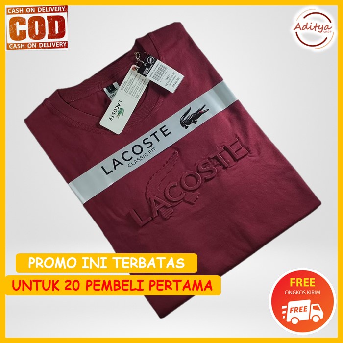 kaos Lacoste pria Original baju kaos Lacoste pria Original import Lacoste baju pria terbaru