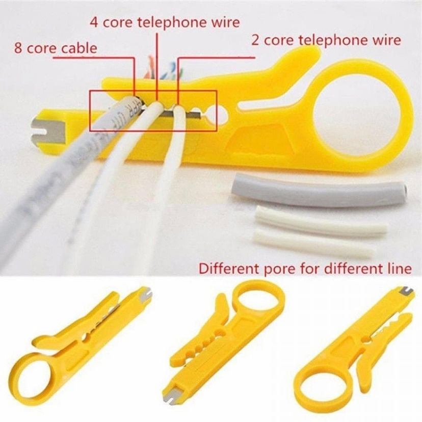 Pengupas Kulit Kabel Rotary Wire Stripper