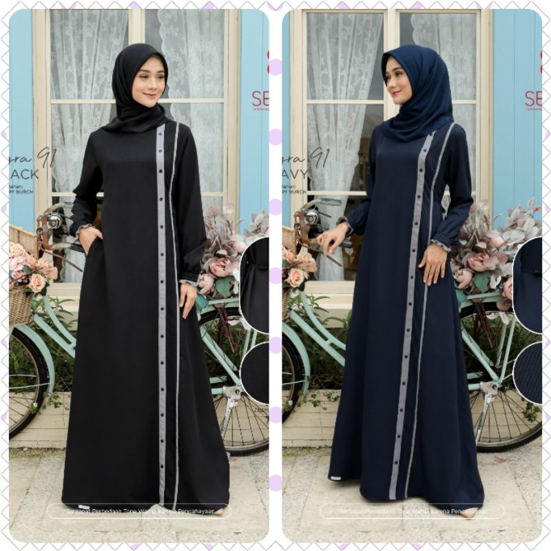 SEPLY GAMIS MEYRA 91 NAVY BLACK