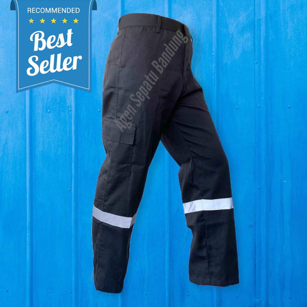 Celana Kerja Skotlet Wearpack Safety / Celana Proyek Model PDL /celana panjang proyek safety bahan